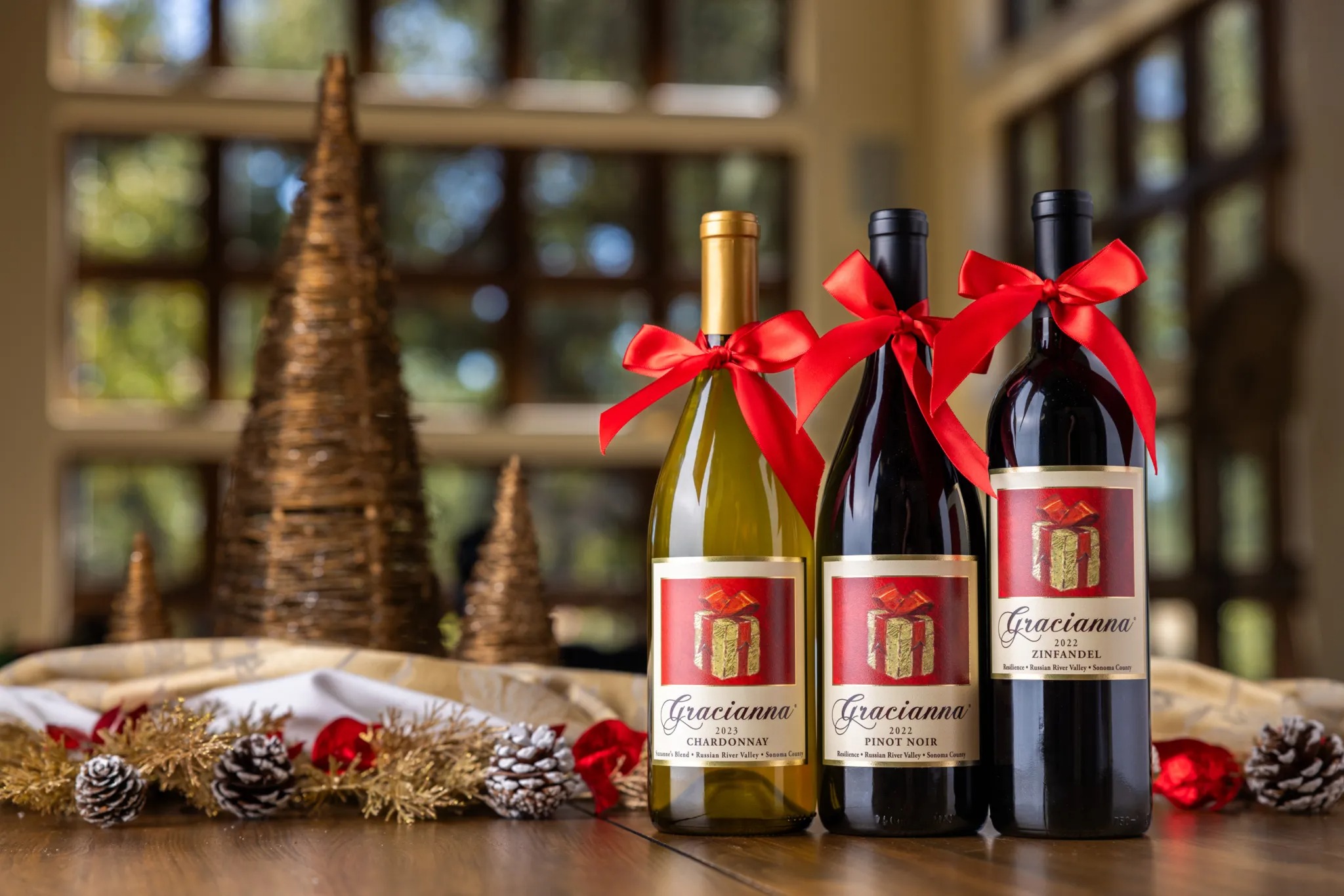 Holiday wine gifts